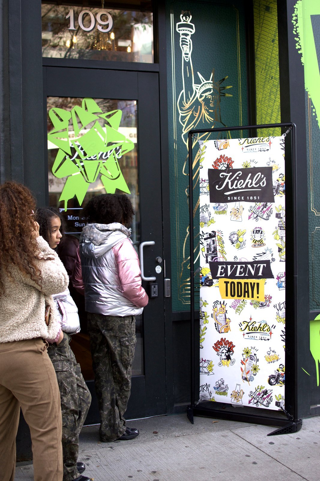 Kiehl's brand activation, New York City