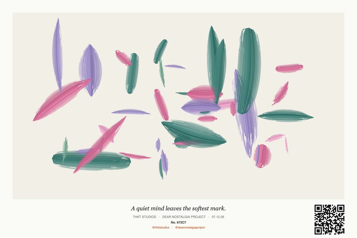 A unique heartbeat painting from PULSE