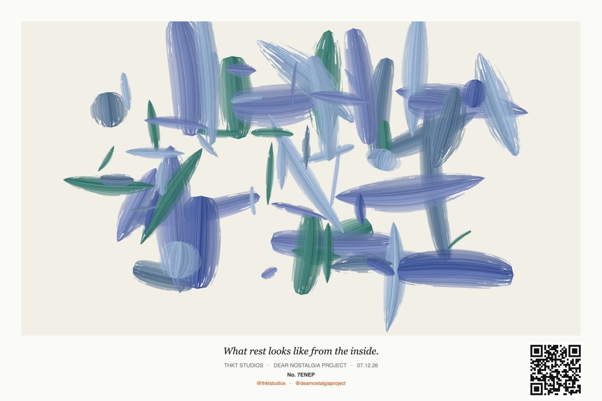 A unique heartbeat painting from PULSE