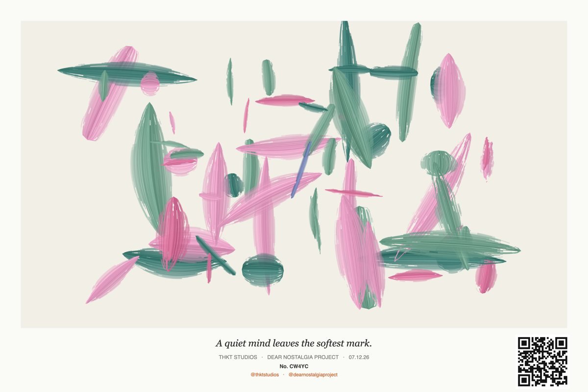 A unique heartbeat painting from PULSE