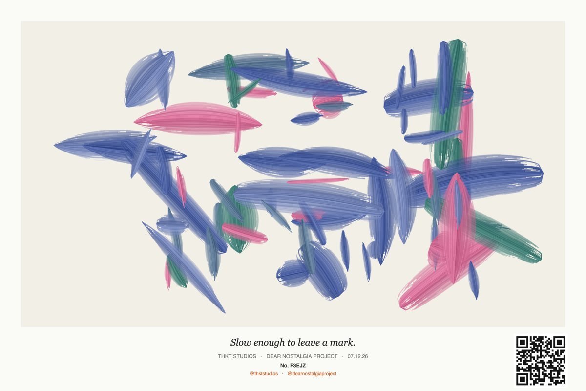 A unique heartbeat painting from PULSE