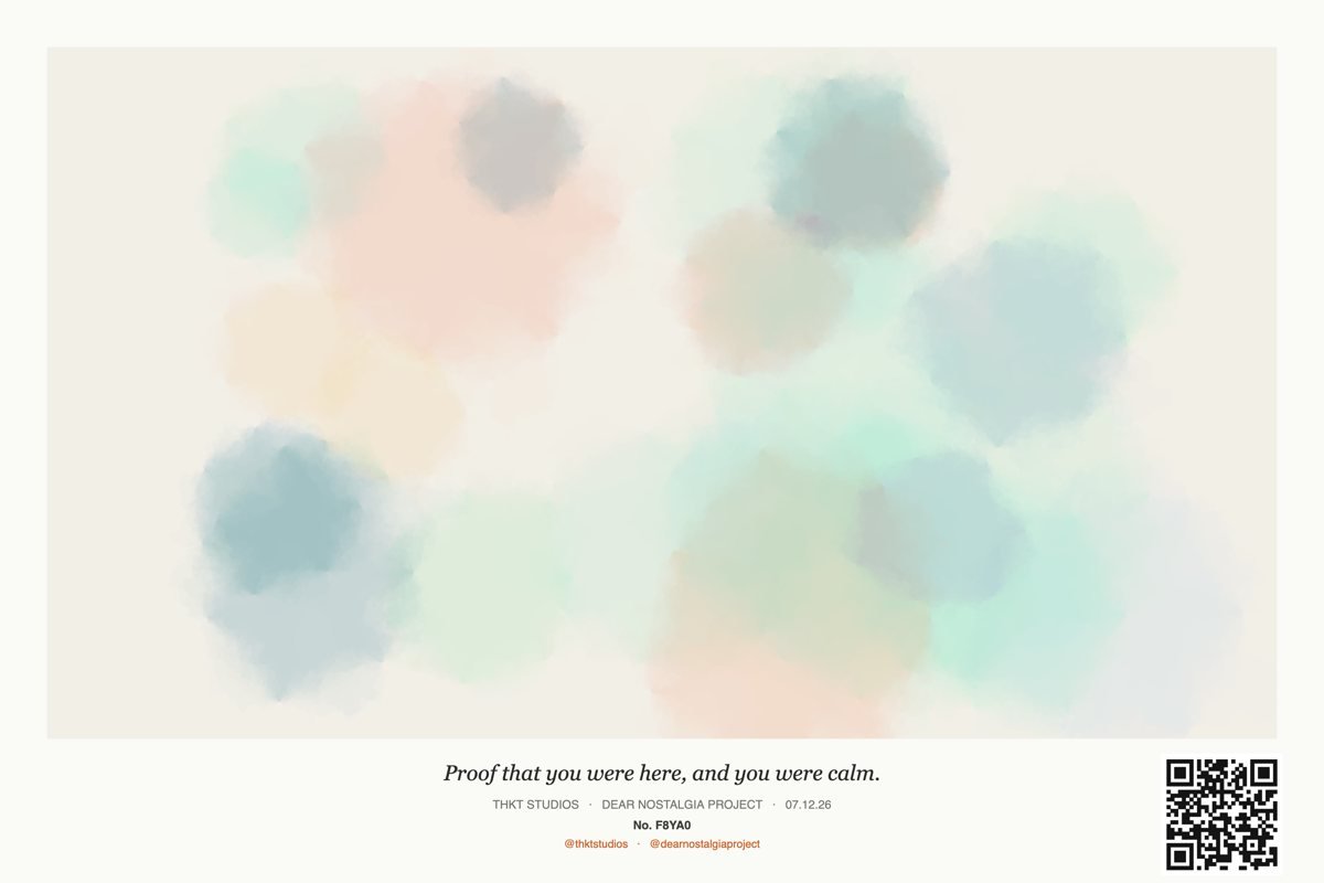 A unique heartbeat painting from PULSE