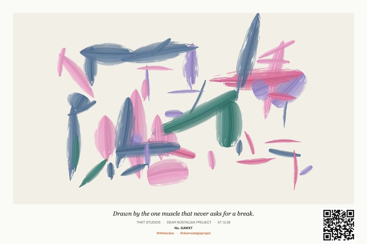 A unique heartbeat painting from PULSE